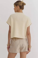 Load image into Gallery viewer, Knit Mock Neck Top
