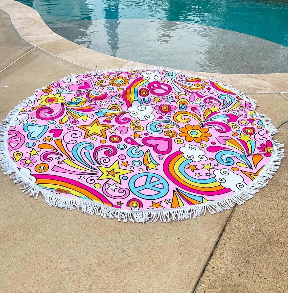 Round Beach Towel