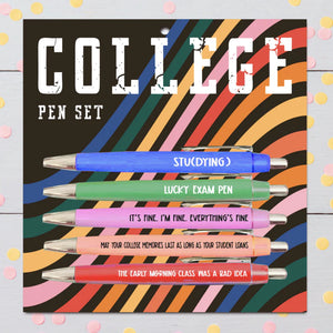 College Pen Set